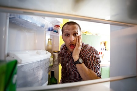 Vad ska jag göra om kylskåpet inte slås på