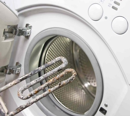 Das Wasser erwärmt sich nicht - das Heizelement der Waschmaschine ist defekt