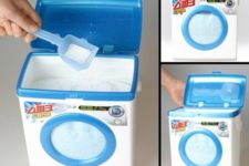 El concepto y tipos de envases para detergente en polvo.