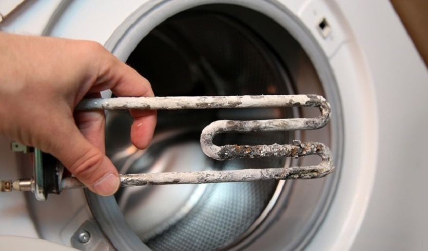 Problèmes avec l'élément chauffant de la machine à laver
