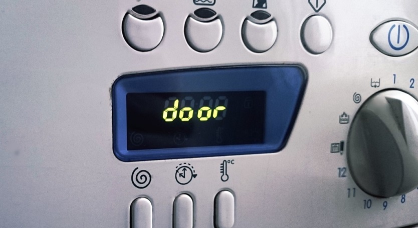 Samsung vaskemaskin - Feilkode dE, Ed eller Door