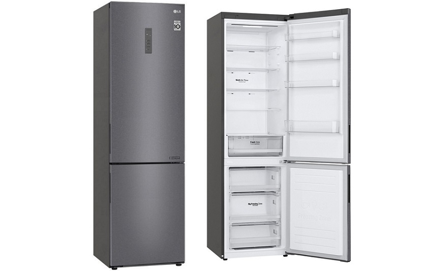 Refrigeración de puertas LG + GA-B509CLWL