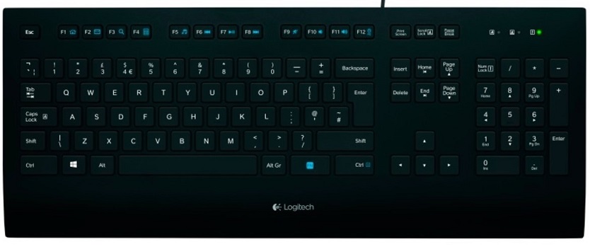 لوحة مفاتيح سلكية من لوجيتك K280e