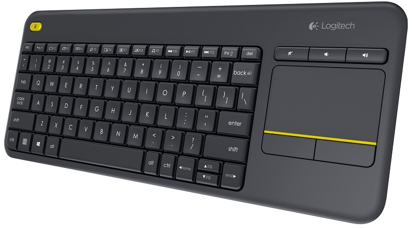 لوحة مفاتيح لوجيتك لاسلكية تعمل باللمس K400